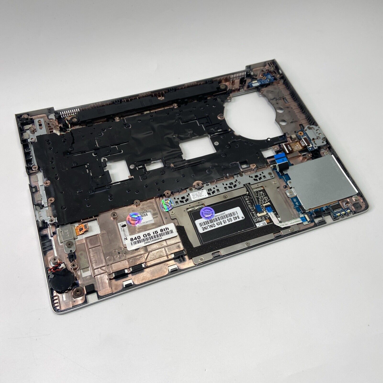 Hp Elitebook 745 840 G5 G6 Palmrest With Touchpad FP Reader L18310-001 