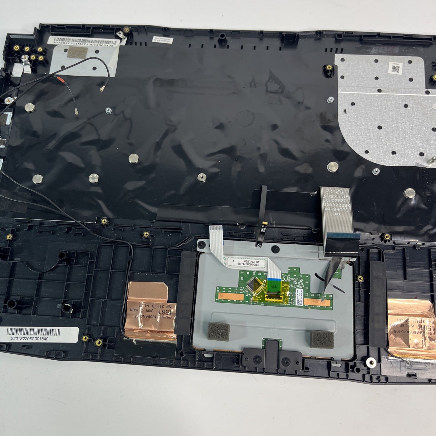 Genuine Black MSI Katana GF66 12UE Palmrest,  Touchpad & Keyboard 307582C211M