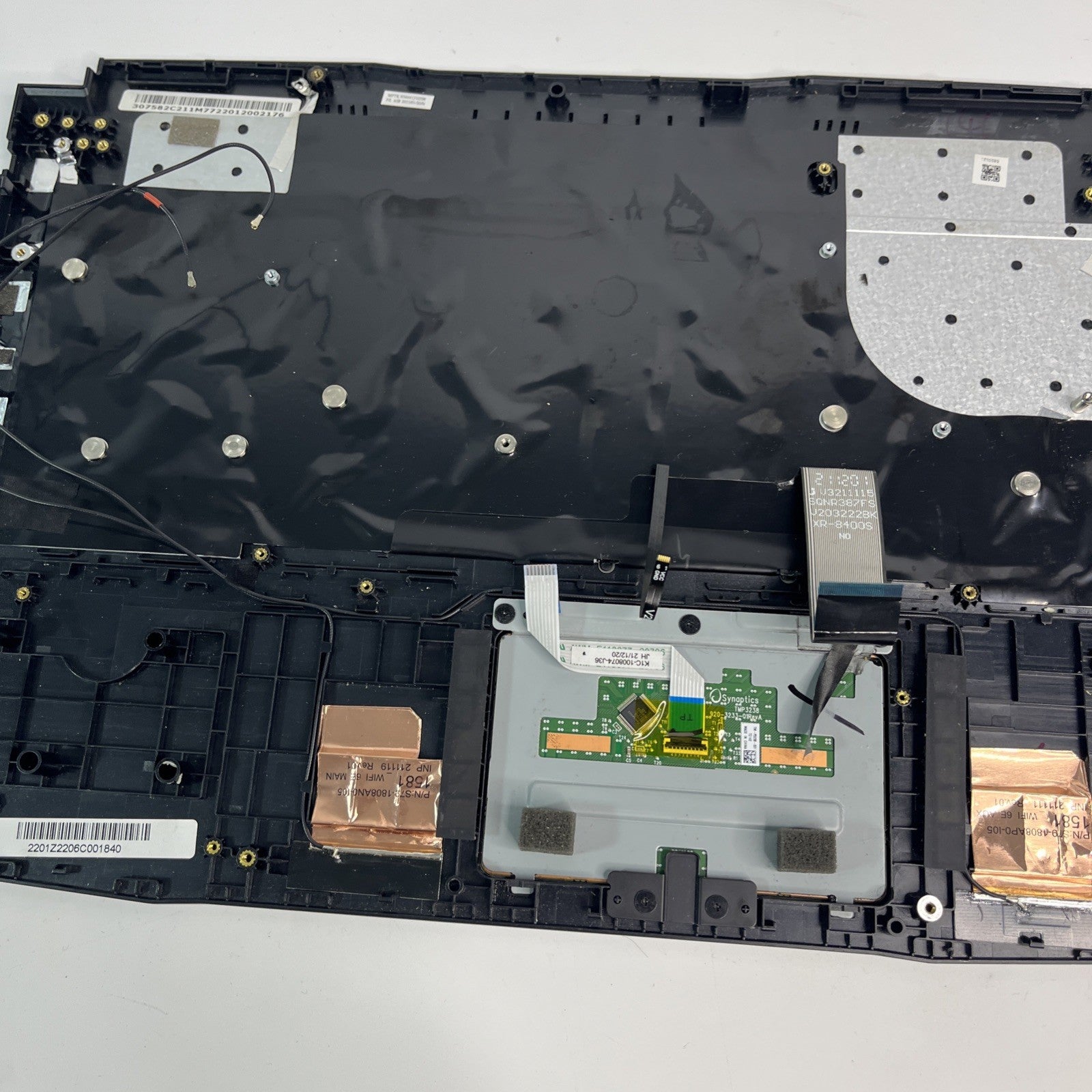 Genuine Black MSI Katana GF66 12UE Palmrest,  Touchpad & Keyboard 307582C211M