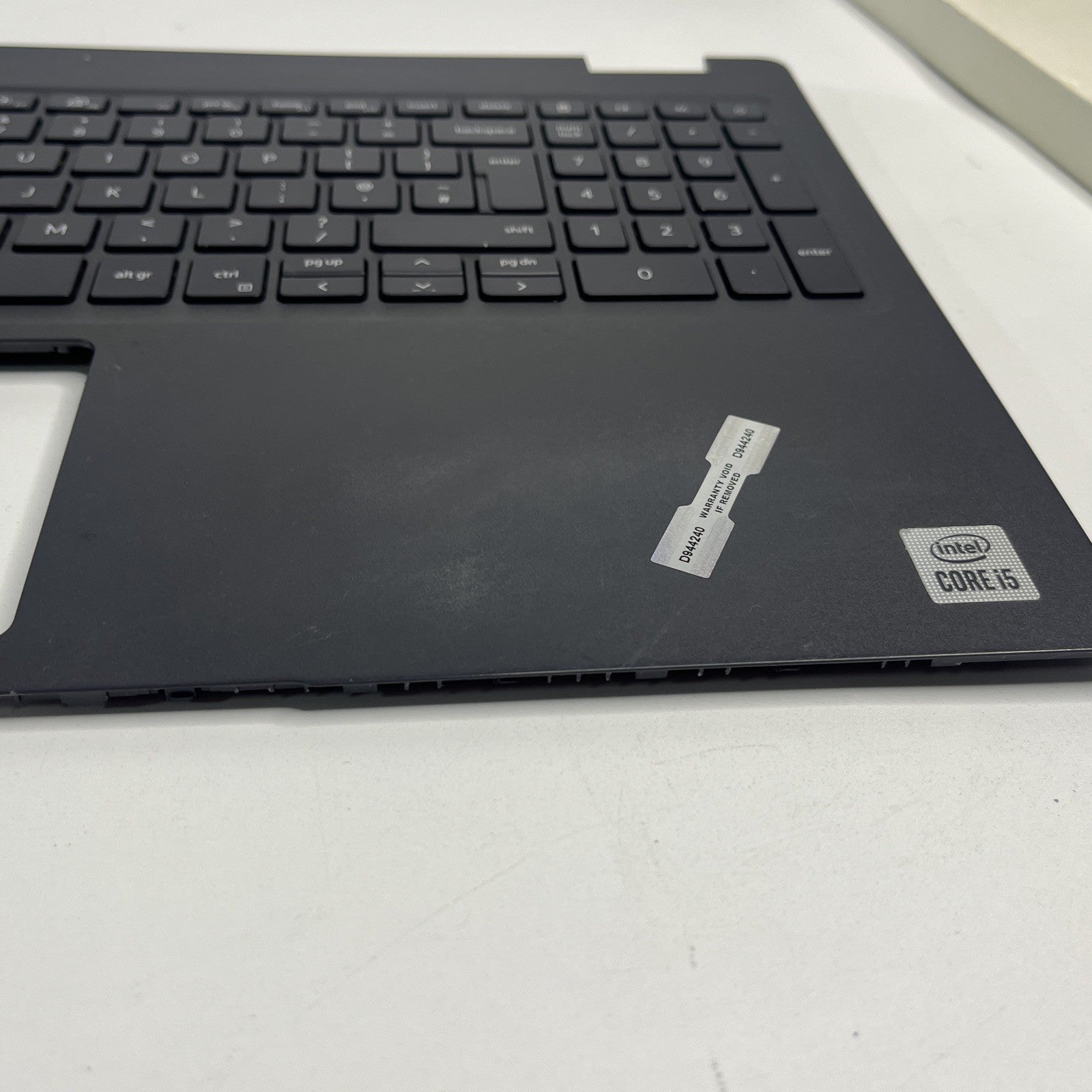 Genuine Grey Dell Latitude 3510 Palmrest Keyboard And Speakers  Missing Keys.