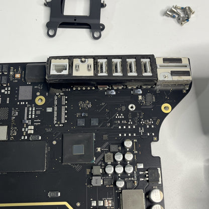 Apple iMac 27” Retina 5K Logic Board 2020A2115 EMC 3442 And Heatsink. No CPU.