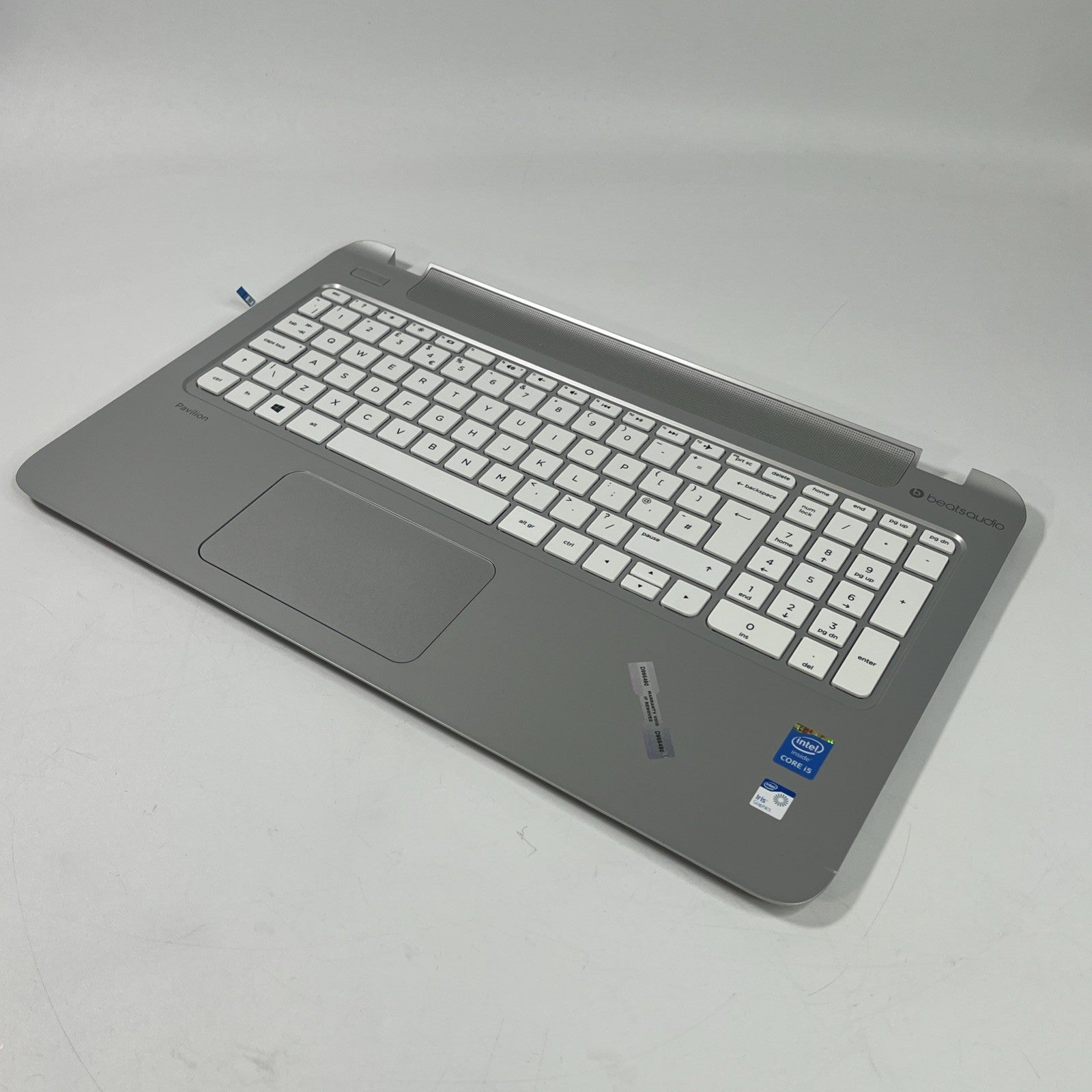 Genuine Silver Hp Pavilion 15-P189SA Palmrest ,keyboard&  Touchpad EAY1400304042