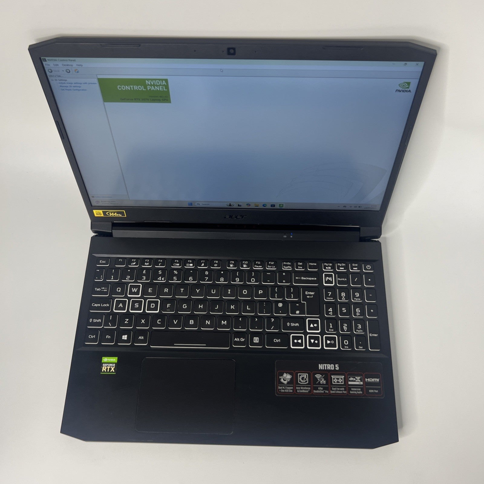 Acer Nitro 5 AN515-57 Intel Core i7-11800H 16GB RAM 512GB SSD RTX 3070 Win 11