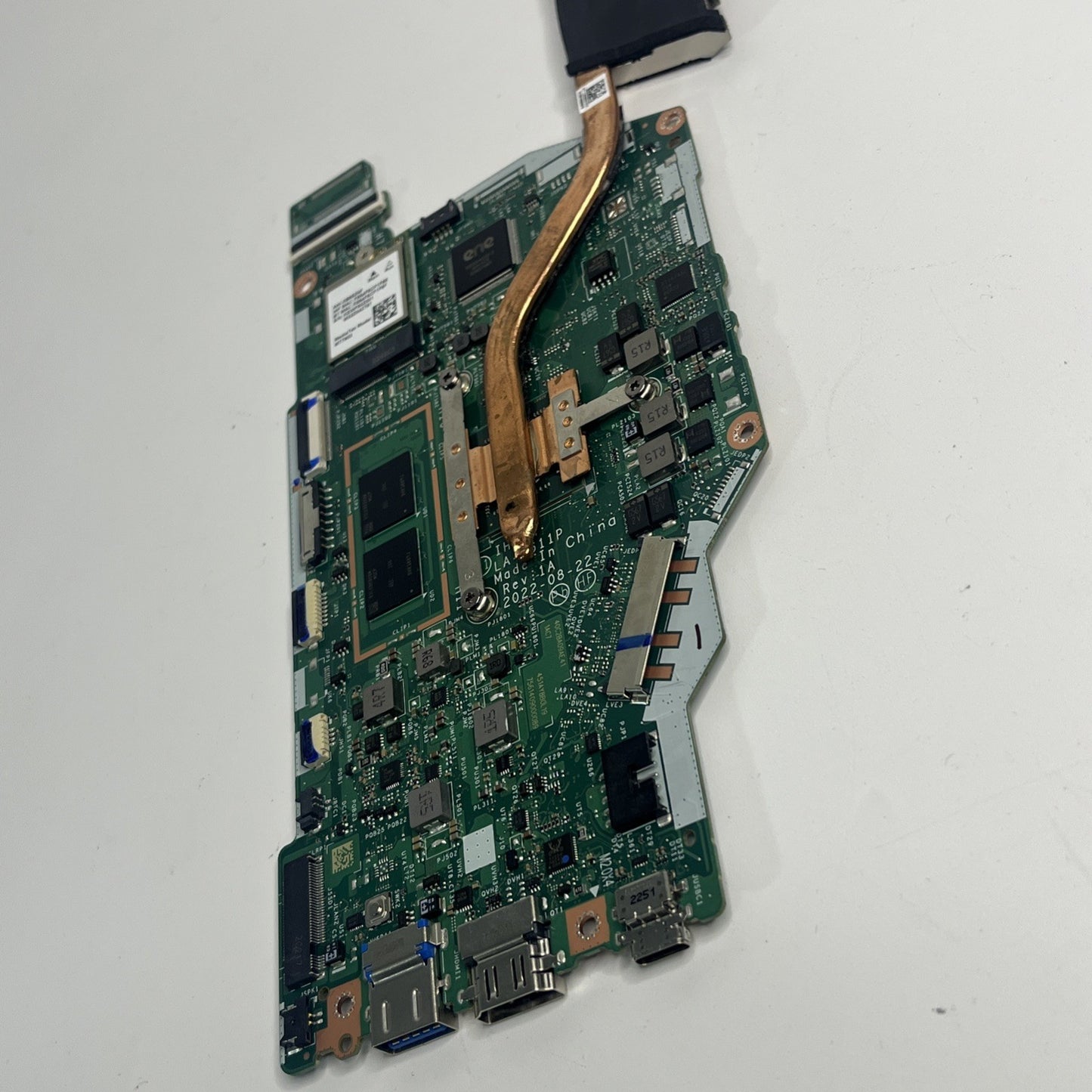 Genuine Acer Aspire 3 A315-24p Motherboard and Heatsink Ryzen 5-7520u LA-M611P