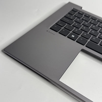 HP Zbook Firefly 14 G10 Palmrest Assembly UK Keyboard Speakers USB Board