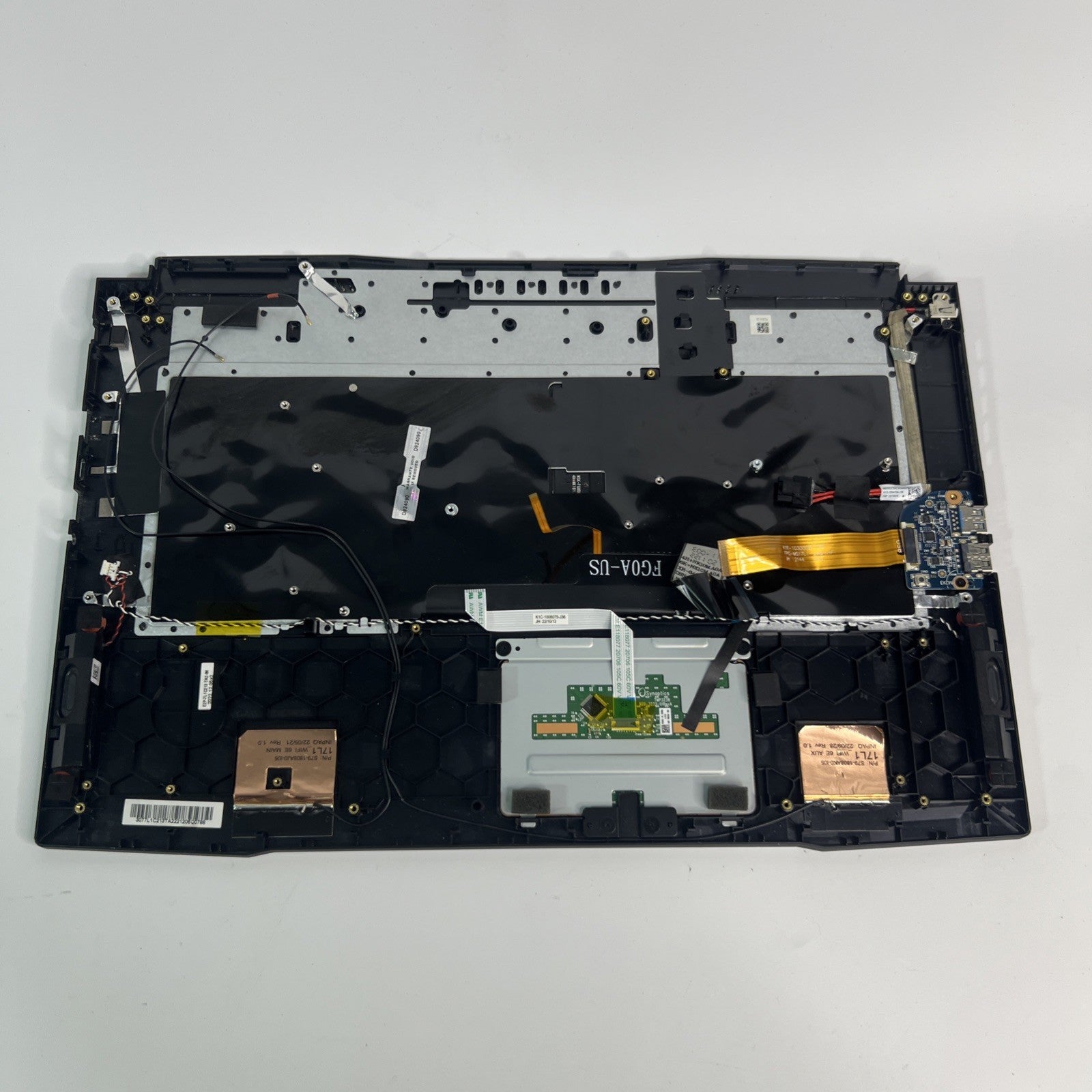 MSI Katana GF76 12UE Palmrest Assembly – Complete UK Keyboard – Grade B