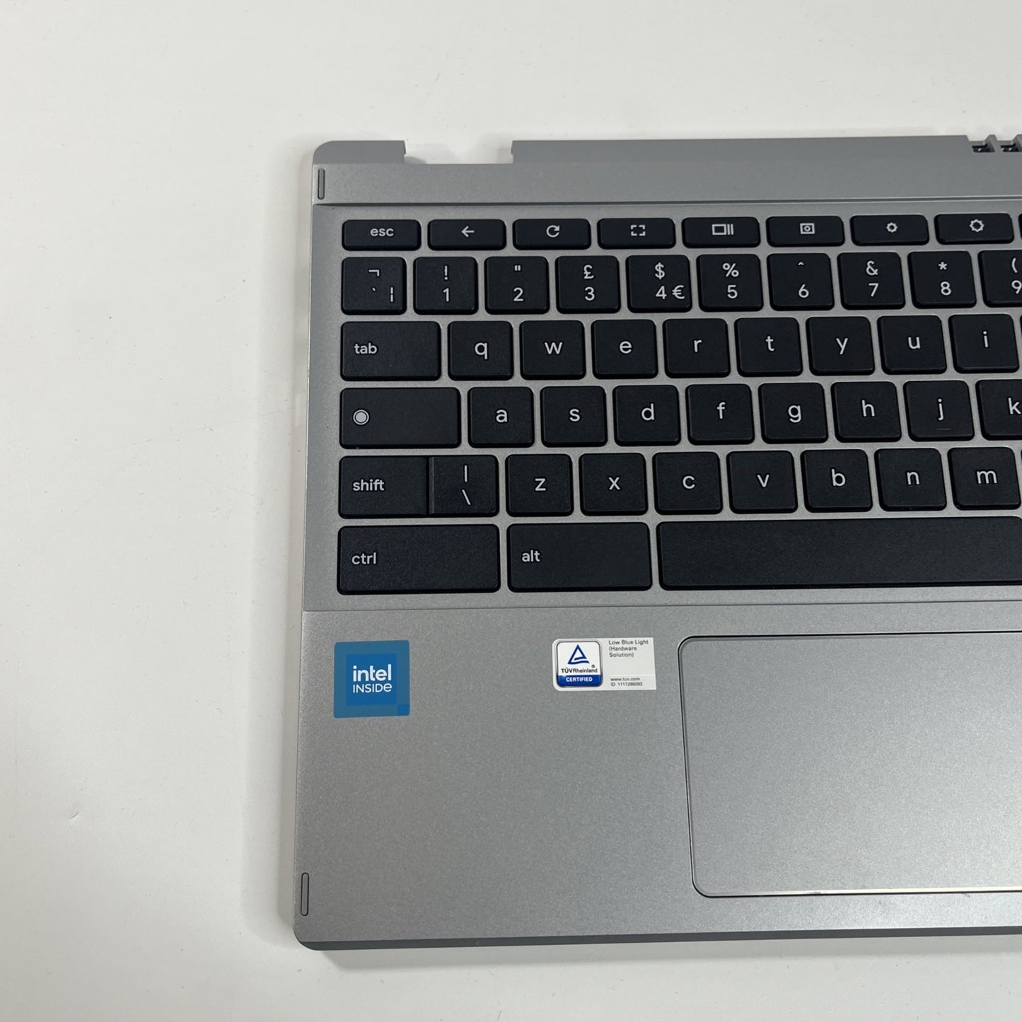 Acer Chromebook Spin CP312-1H Palmrest, Keyboard & Touchpad Silver.DA-47T-011