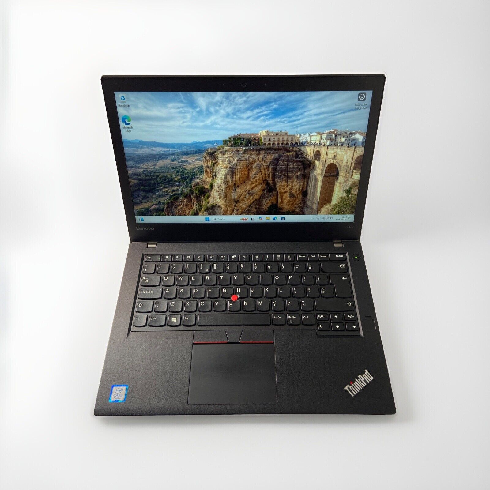 Lenovo ThinkPad T470 i5-7200U 2.50GHz 16GB 256GB SSD Windows 11 Laptop