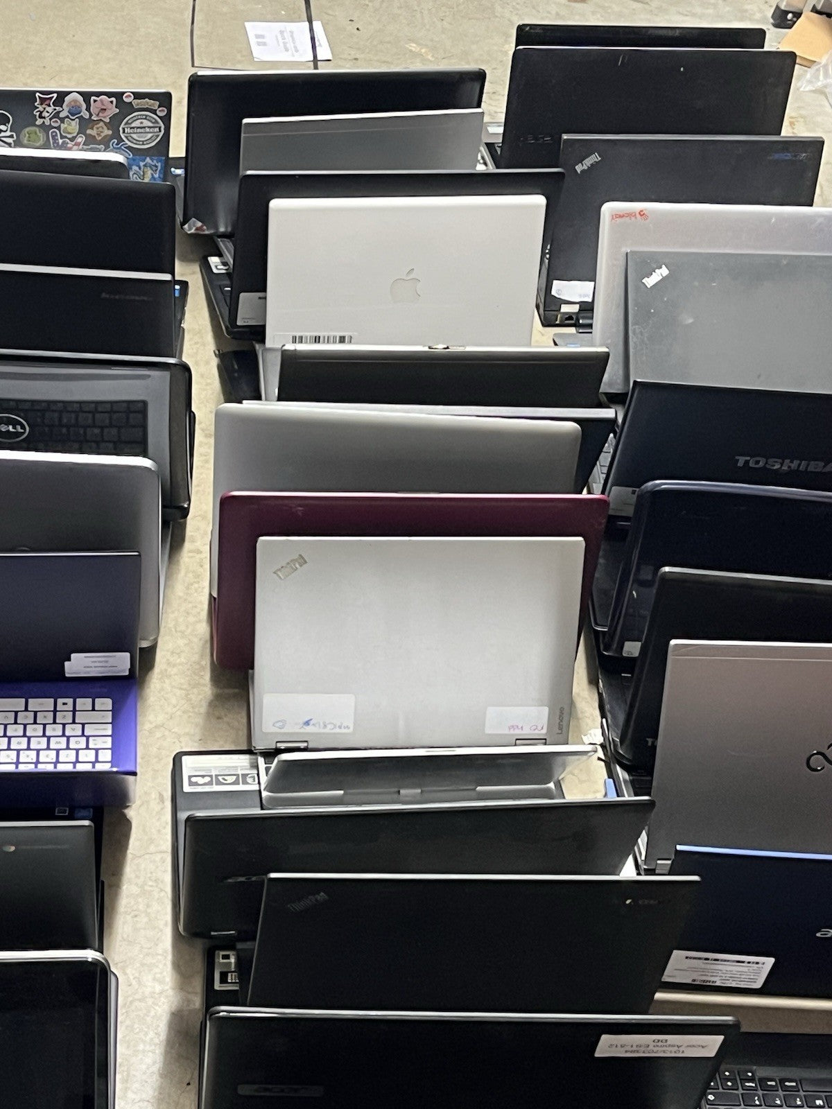 50x Mixed Laptops For Repair/Parts PCs No Ram/hdd Collection Only
