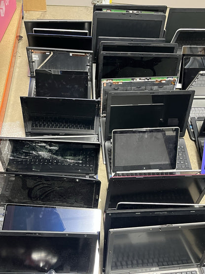 50x Mixed Laptops For Repair/Parts PCs No Ram/hdd Collection Only