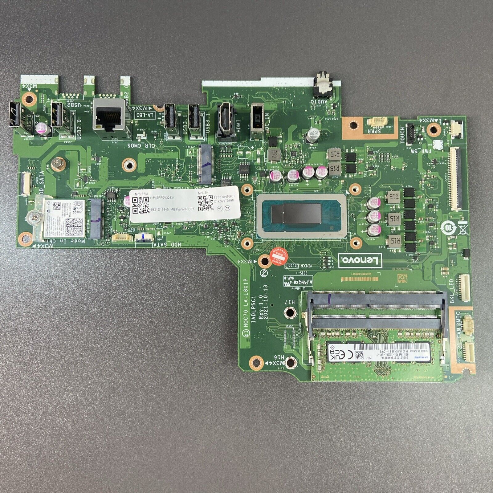 Lenovo IdeaCentre AIO 3i 27IAP7 Motherboard, Intel i5-1240p 8GB RAM  5B21D16940
