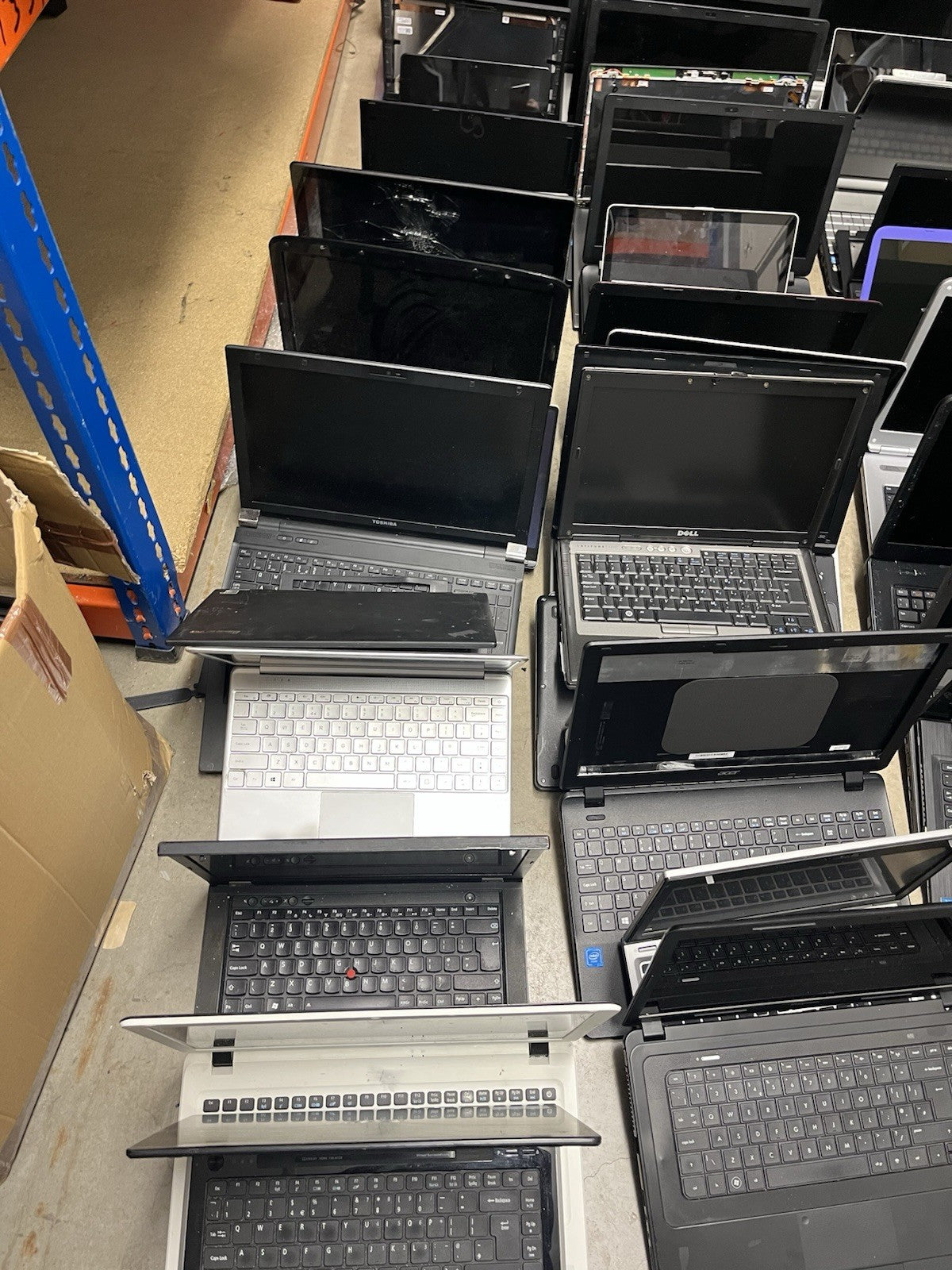50x Mixed Laptops For Repair/Parts PCs No Ram/hdd Collection Only