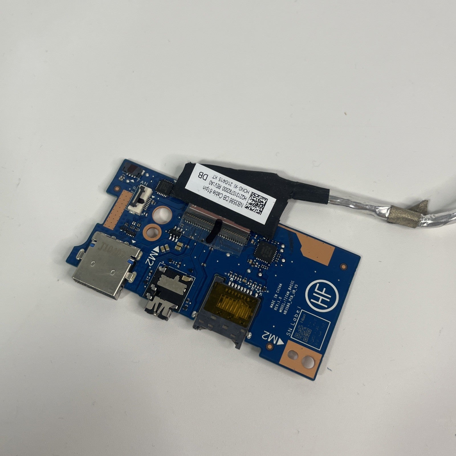 Samsung Galaxy Book NP750XDA USB SD Card Audio Board BA83-02475A HQ3120FC34000