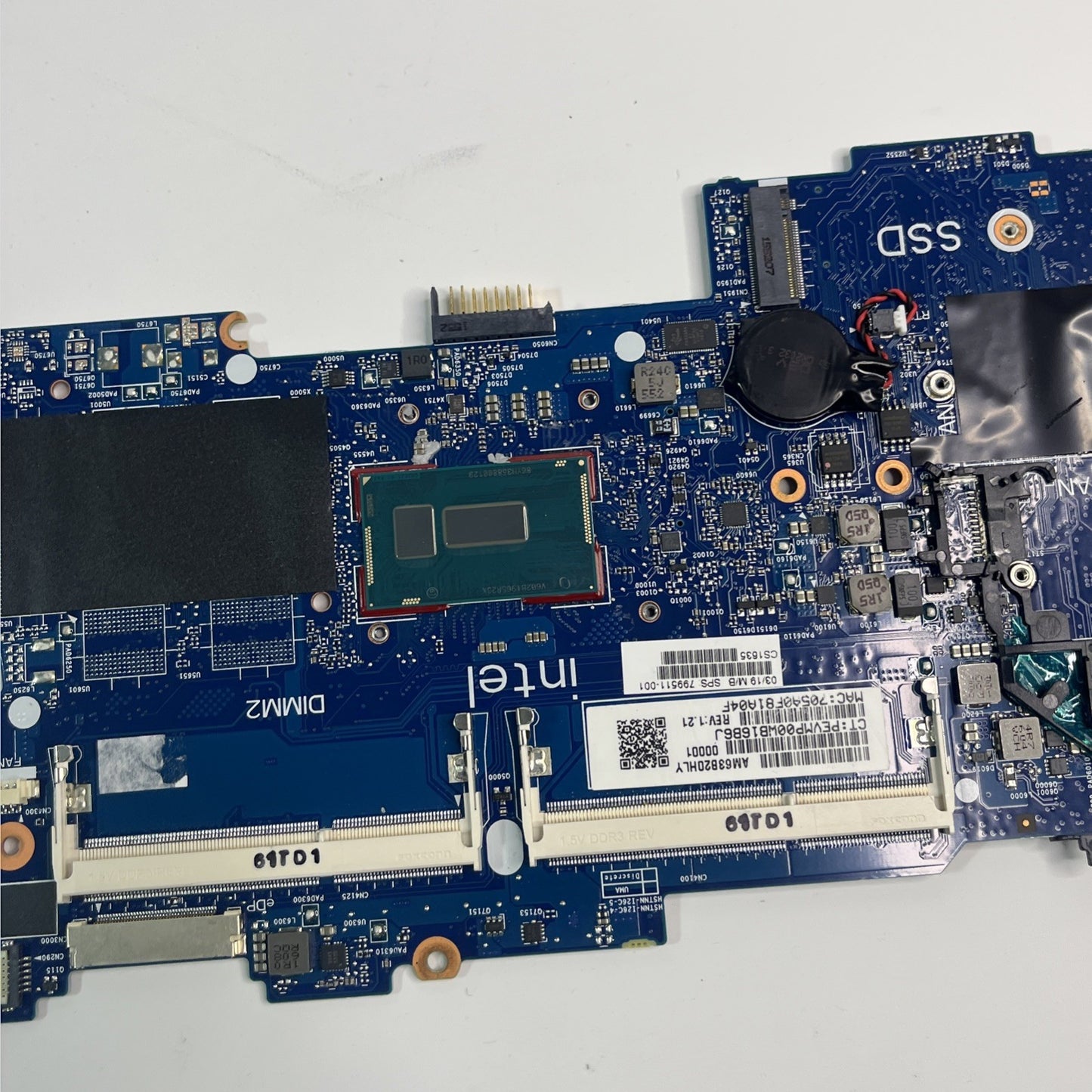HP EliteBook 840 G5 Laptop Motherboard Core i5-8th Gen