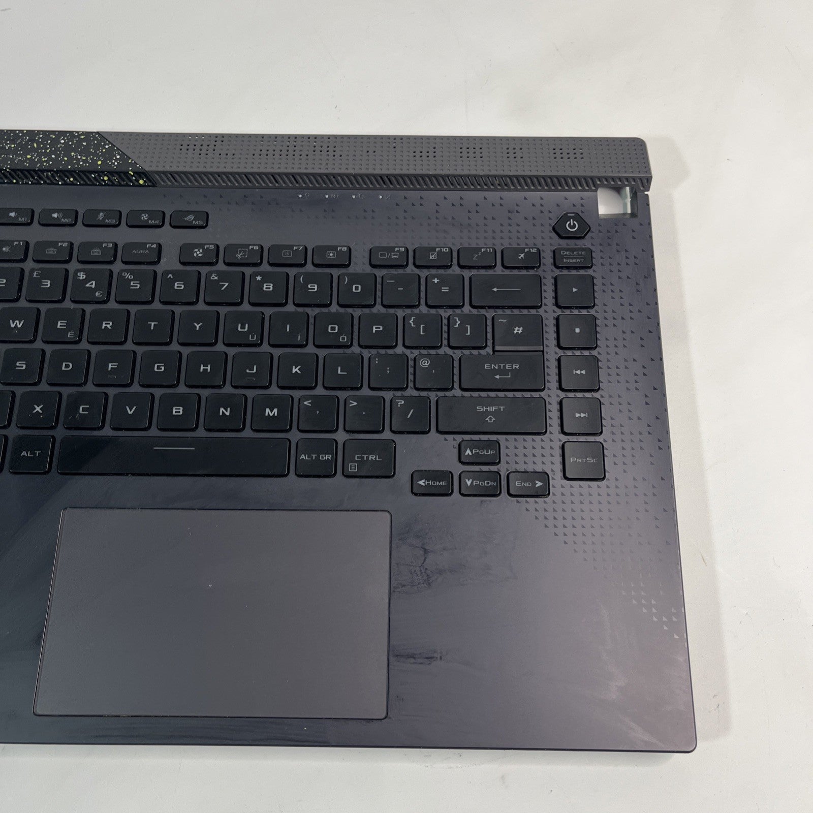 Genuine Black Asus ROG Strix G15 G513R Palmrest , Speakers & Touchpad 6070B2003