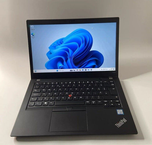 Lenovo ThinkPad T480s 14" 256GB SSD Intel Core i5-8250U 8th Gen, 16GB RAM Win 11