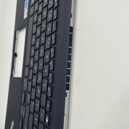 Genuine Blue ASUS Expertbook B1500C palmrest And Keyboard 13N1–DFA0511