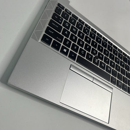 Genuine Silver HP EliteBook 840 G7 Complete Palmrest Missing Key