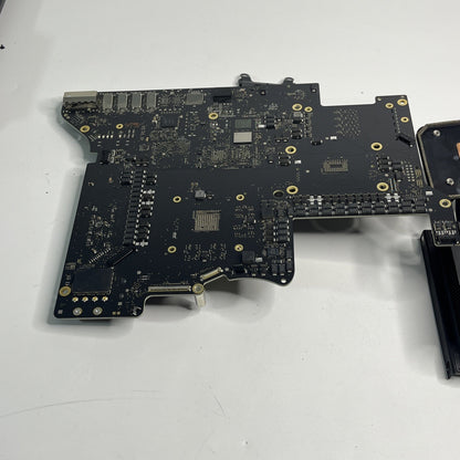 Apple iMac 27” Retina 5K Logic Board 2020A2115 EMC 3442 And Heatsink. No CPU.