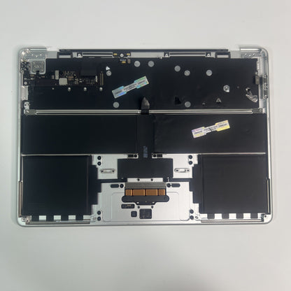 Apple Macbook Air 13 A2681 EMC 4074 Palmrest M2 UK Keyboard Silver For Parts
