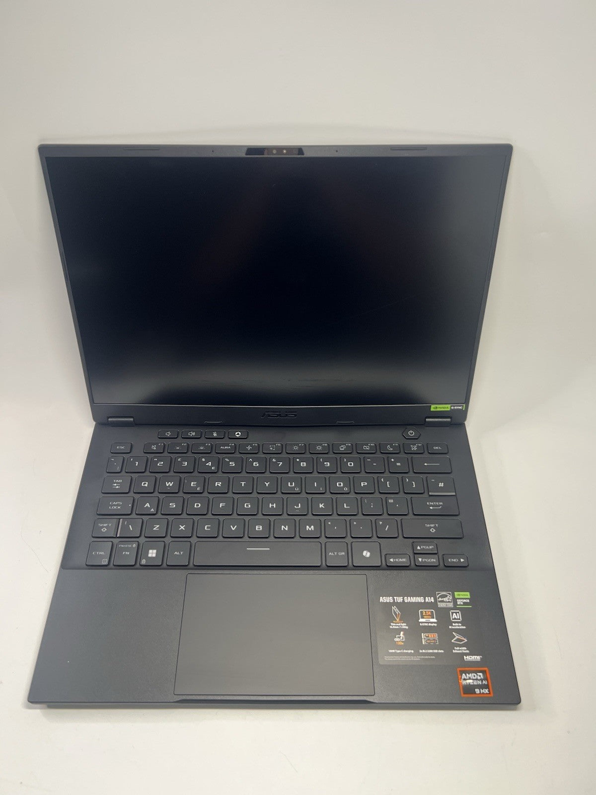 ASUS TUF A14 AMD Ryzen AI 9 32GB RAM  RTX 4060 165Hz 14 Inch For Parts