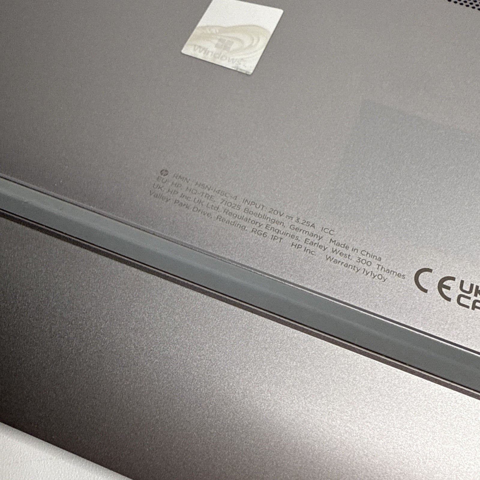 HP Zbook Firefly G10 Bottom Base Case Cover 6070B1957714 Silver Genuine