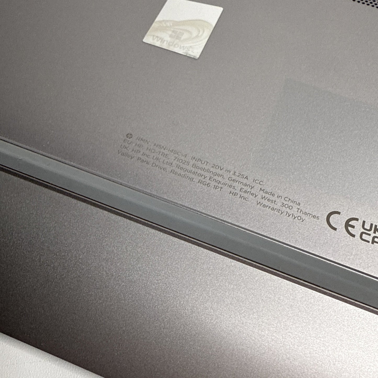 HP Zbook Firefly G10 Bottom Base Case Cover 6070B1957714 Silver Genuine