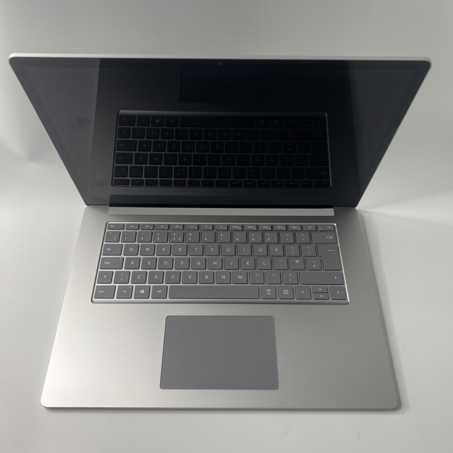 Microsoft Surface Laptop 3 15" AMD Ryzen 128GB SSD 8GB RAM Win 11 Hairline Crack