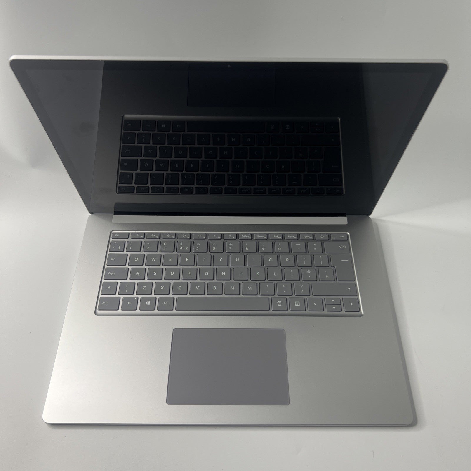 Microsoft Surface Laptop 3 15" AMD Ryzen 128GB SSD 8GB RAM Win 11 Hairline Crack