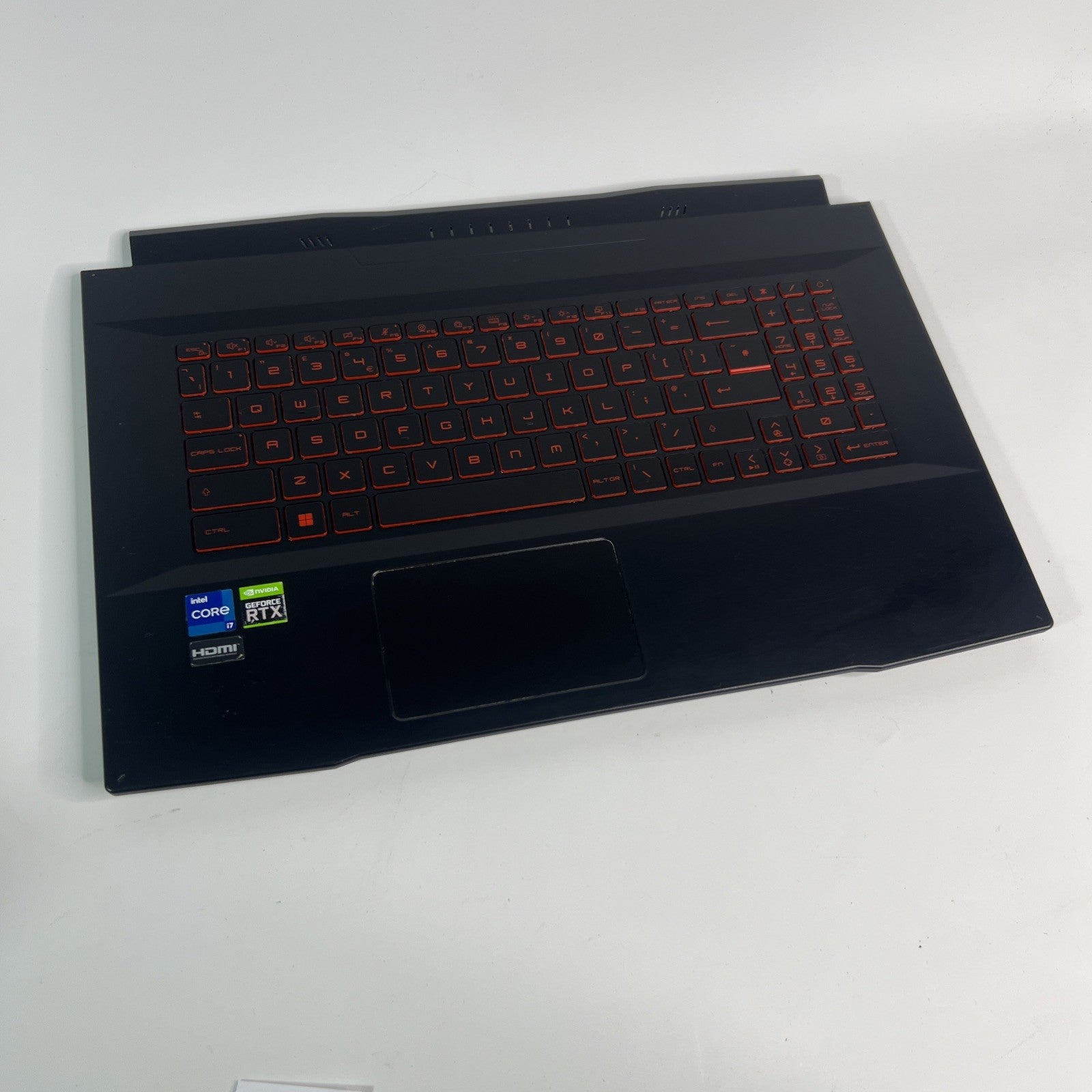 MSI Katana GF76 12UE Palmrest Assembly – Complete UK Keyboard – Grade B