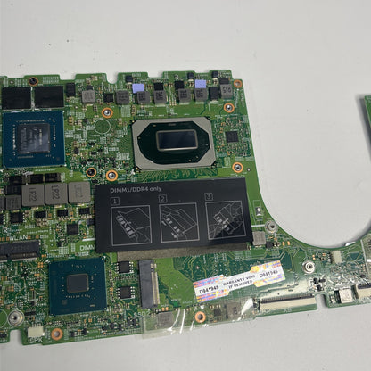 Genuine Dell Inspiron 7501 Motherboard i7-10750H 09H3PJ. GTX 1650 Ti