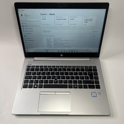 HP EliteBook 840 G6 14" FHD Laptop Intel i7 8665U 16GB RAM 256GB SSD Windows 11