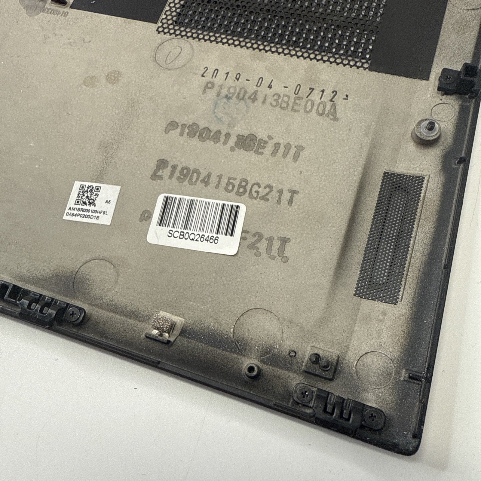 Genuine Lenovo Thinkpad T490s Bottom Base Cover AM1BR000100 Black