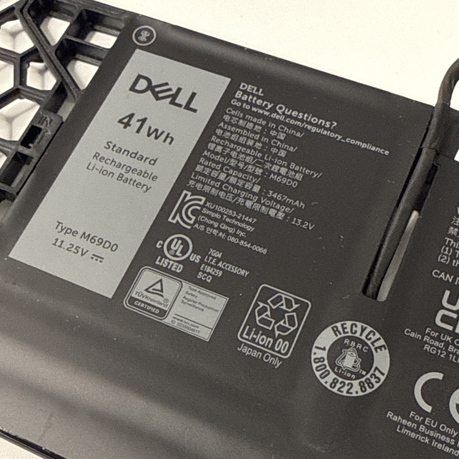 M69D0 Dell Latitude 5530 Genuine Battery 078FWY 41Wh (GOOD HEALTH)