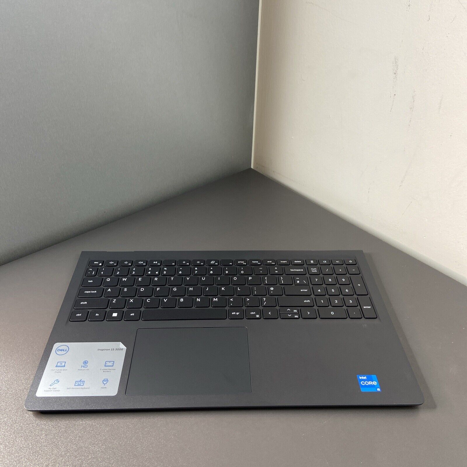 Dell Inspiron 3510 3511 3515 Complete Palmrest &  Keyboard AP3LE000101 Grade A