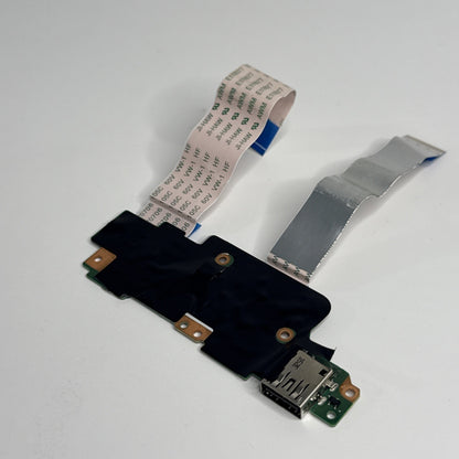 HP Chromebook 14A-NF0002SA USB I/O Port Board And Connectors