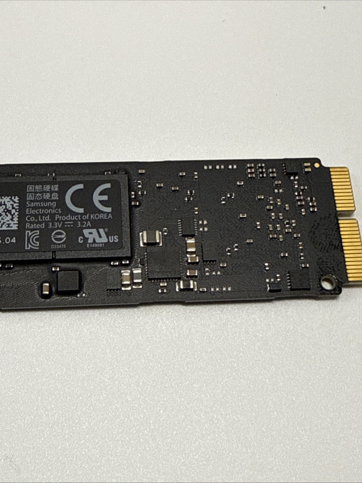 256GB SSD For Apple MacBook A1502 A1398 A1466 Samsung MZ-JPV2560 655-1858