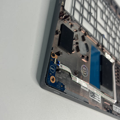 GENUINE  Sliver DELL LATITUDE 5520 PALMREST + Power Button 15p-0688-A00