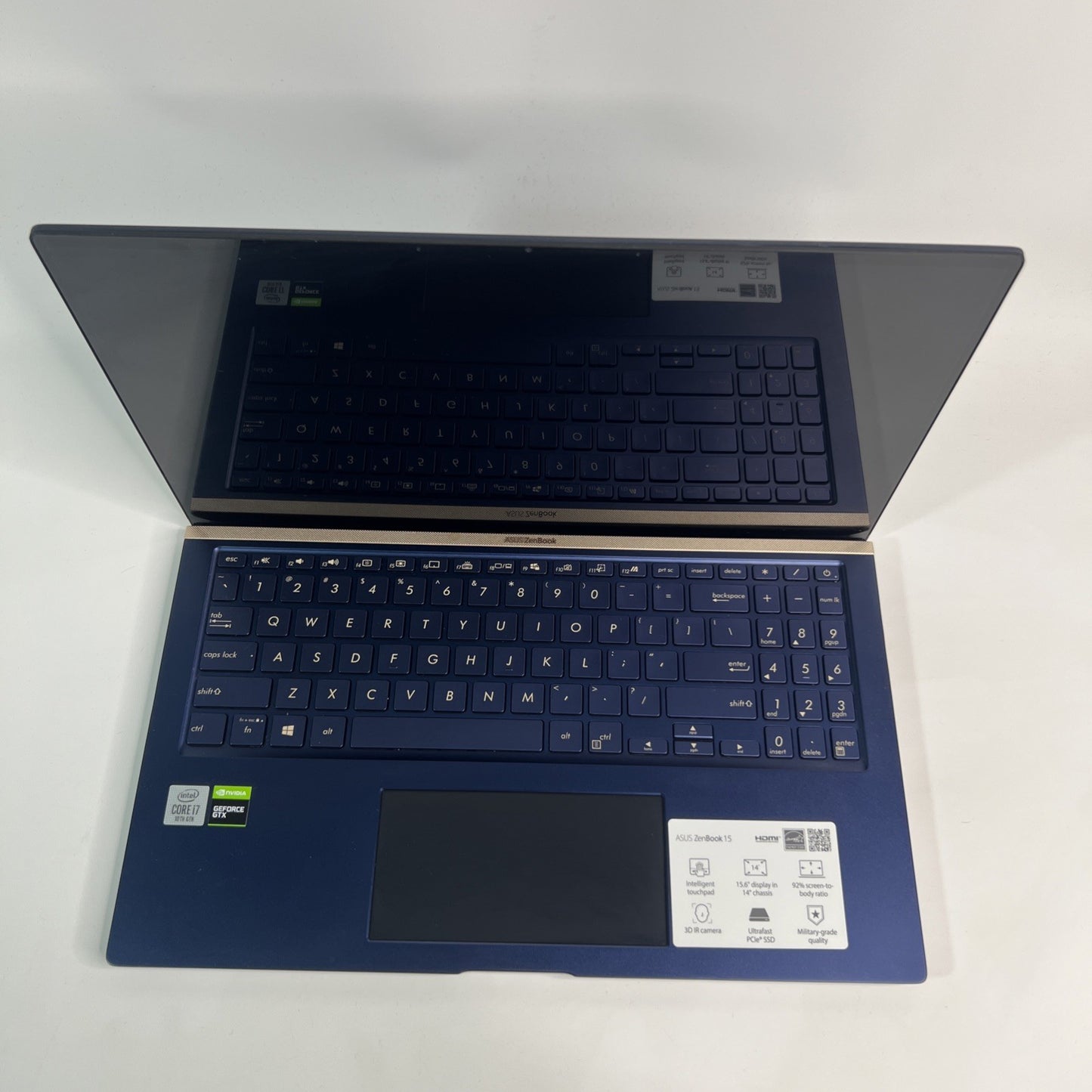 ASUS ZenBook UX534 Ultra HD 15.6 4K Laptop Intel i7-10510U 512GB SSD 16GB RAM