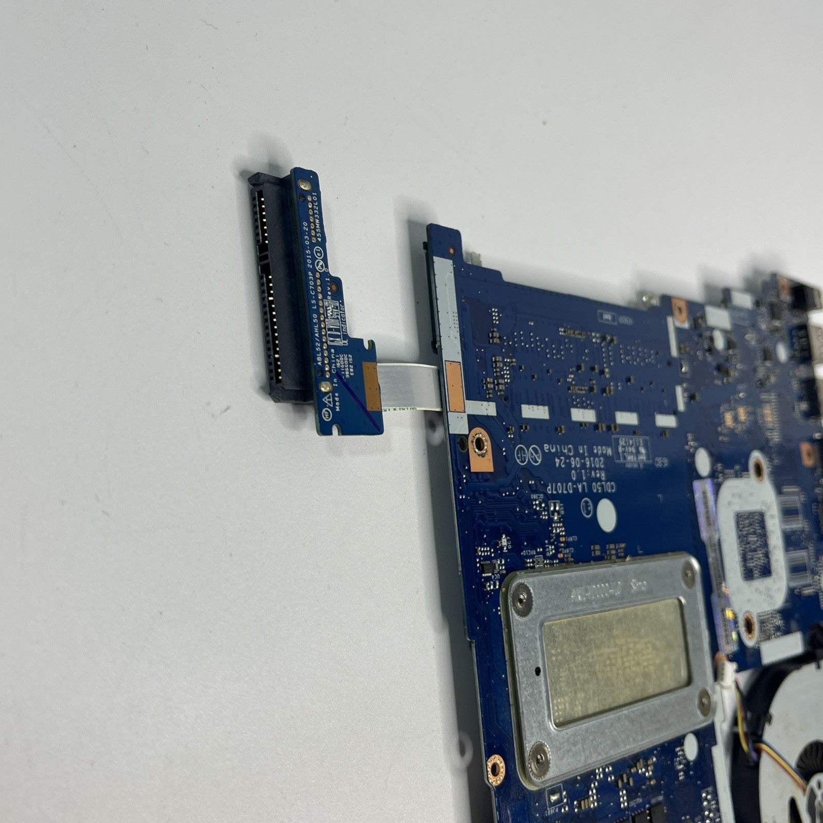 Genuine HP Pavilion 15-AY167SA Motherboard i5 7th Gen +heatsink+fan