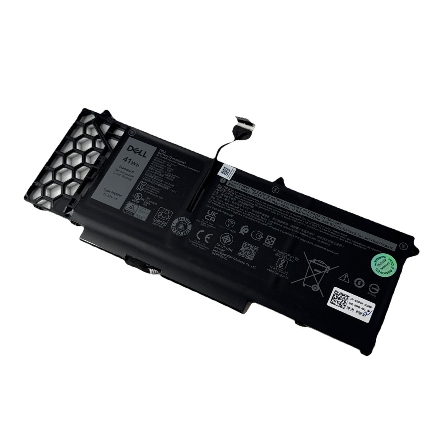 M69D0 Dell Latitude 5530 Genuine Battery 078FWY 41Wh (GOOD HEALTH)