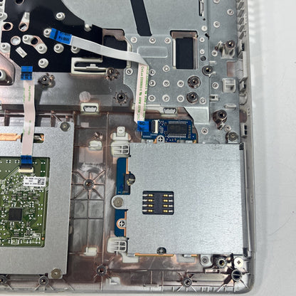 Genuine Silver Hp Probook 640 G5 Palmrest And Touchpad 4BSFN0. Bit Cracked