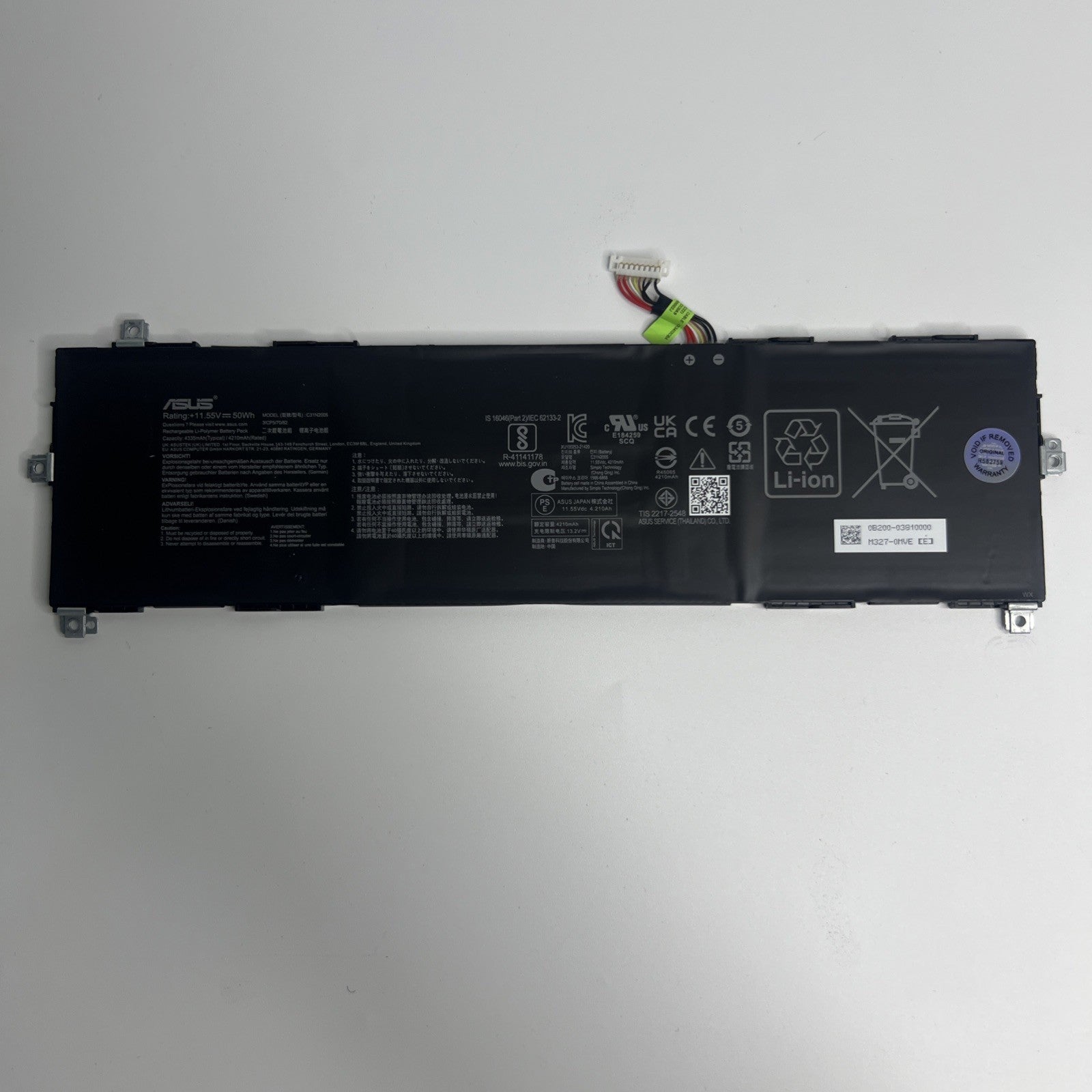 Asus Chromebook CX3402CBA, BR1102FGA, CX9 CX9400CEA Laptop Battery C31N2005