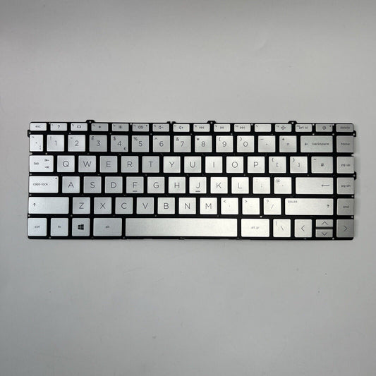 HP Pavilion 14-DV0511SA UK Keyboard Replacement Silver