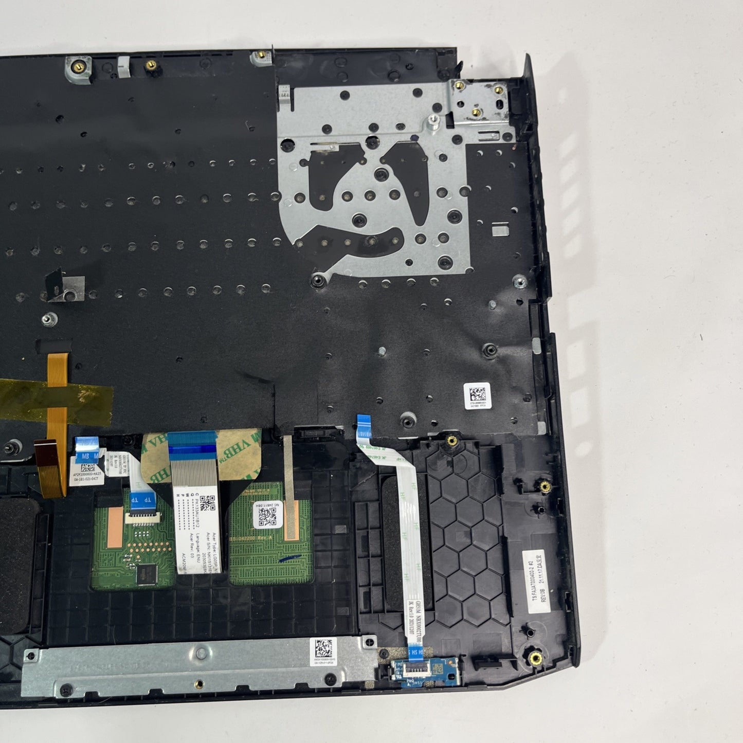 Genuine Acer Aspire Nitro AN515-54 Complete Palmrest Assembly UK Keyboard