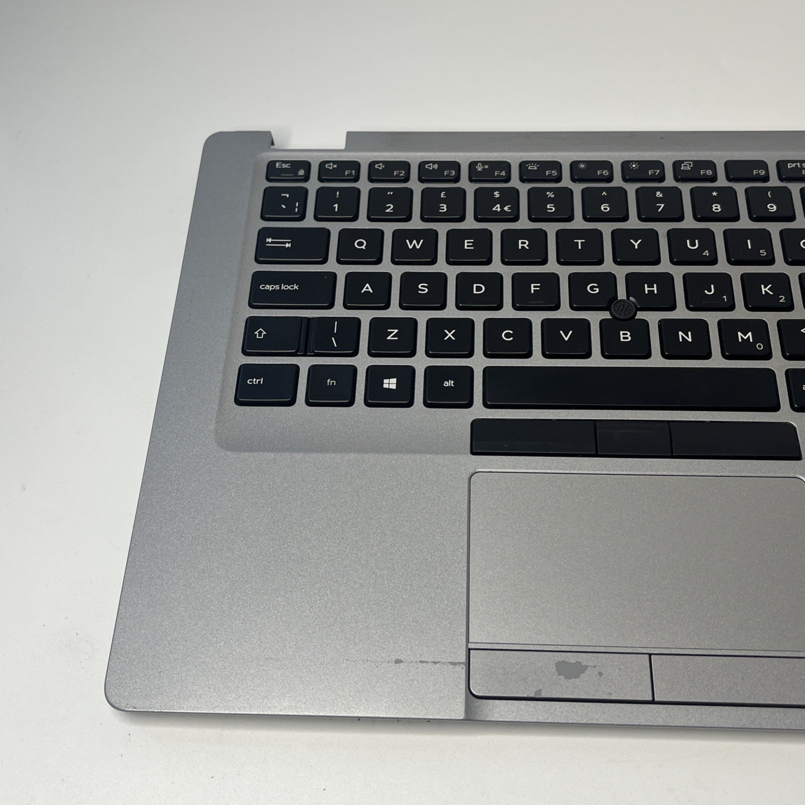 Genuine Silver Dell Latitude 5410 Palmrest With Keyboard And Trackpad ,Touchpad
