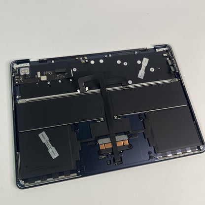 Apple Macbook Air 13 A3240 8781 2025 Complete Midnight Palmrest UK Keyboard