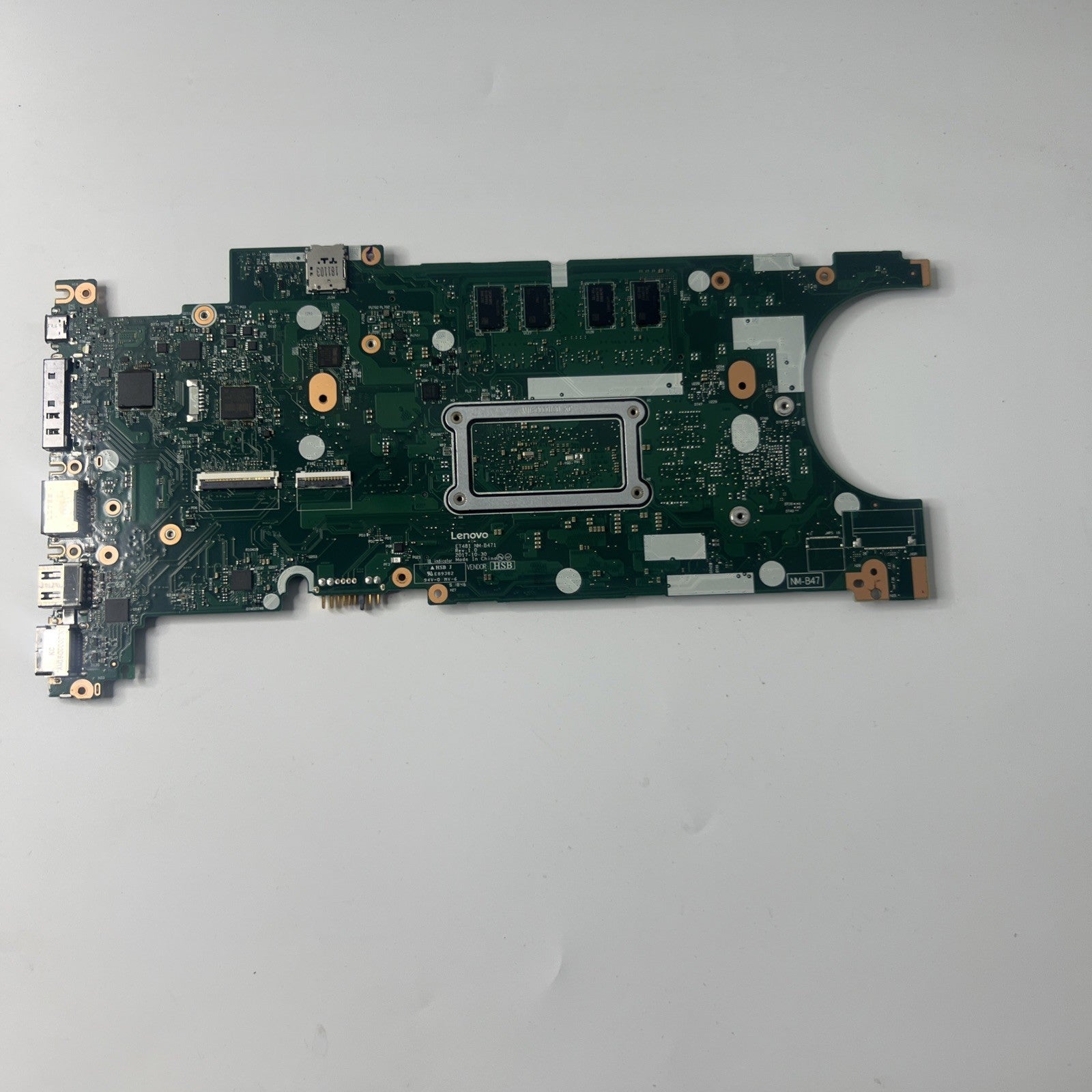Lenovo ThinkPad T480s Core  i5-8250U 1.60GHz 8GB Motherboard Working Read Desc
