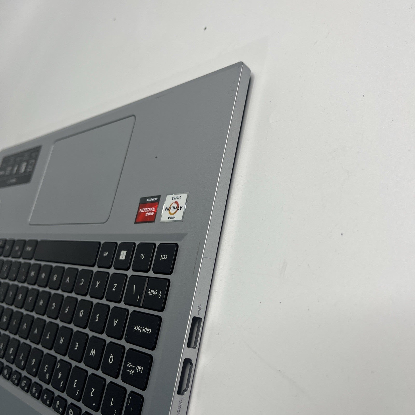Sliver Acer Aspire 3 A315-24P Palmrest Cover UK Keyboard & Touchpad AM3ZC0006