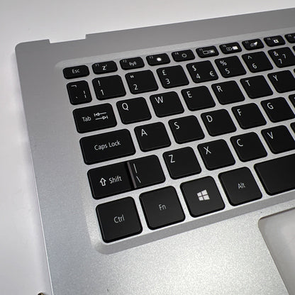 Genuine Acer Swift SF114-34 Palmrest Assembly UK Keyboard Silver NC210110TC